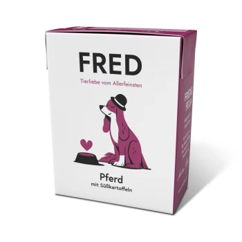 FRED 10x390g Pferd mit Süßkartoffeln