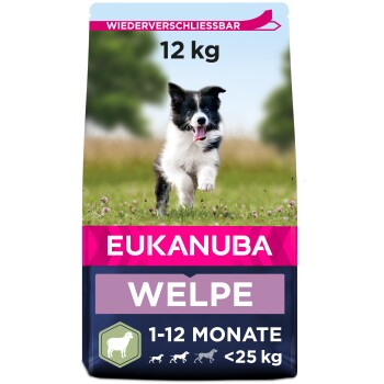 Trockenfutter Hund Small & Medium Breed Puppy, Lamm & Reis 12 kg