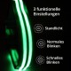 Leuchthalsband Hundehalsband grün S