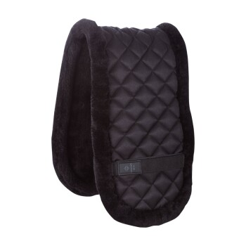 Longierpad Fuzzy schwarz L