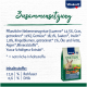 Verpackung für Haustierfutter mit der Aufschrift "Vitakraft EMOTION Sensitive," die deutsche Zutaten und Nährstoffinformationen auflistet: 17% Ballaststoffe, 0,6% DHA.
