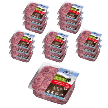 ProCani buy nature Rindfleisch pur 100% Muskelfleisch 16×500 g