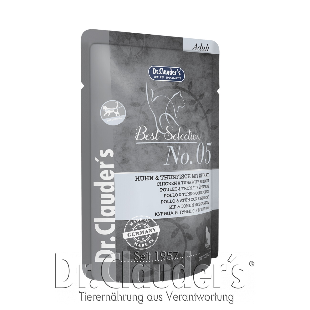 Dr. Clauder's Best Selection No 5 Huhn & Thunfisch mit Spinat