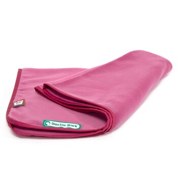 Kuscheldecke Fleece pink M
