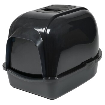 Katzentoilettenhaus schwarz Eclipse M