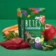 Grüne Packung SmoothieDog BITES (Lamm, gefriergetrocknet) mit rohem Lamm, Karotten, Apfel und Zucchini