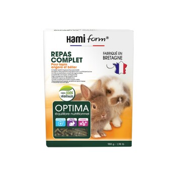Premium Optima+ repas complet lapin - 2,5 kg - Hamiform