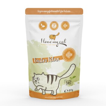 I love my cat Gastro Relax Pulver – 80g