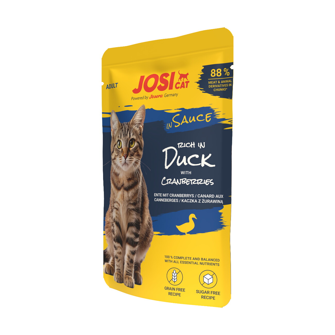 JosiCat Nassfutter Rich in Duck in Sauce 28 x 85 g