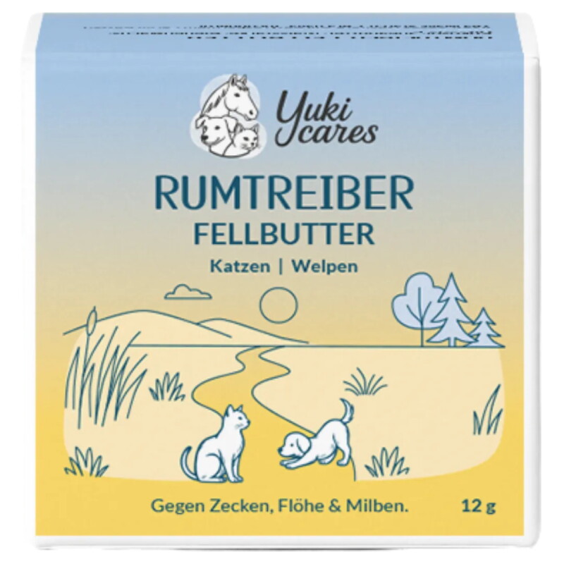 Yuki Cares Fellbutter Rumtreiber gegen Zecken