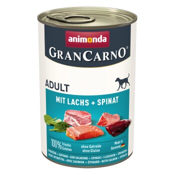 animonda GranCarno Original Adult Lachs & Spinat 6×400 g