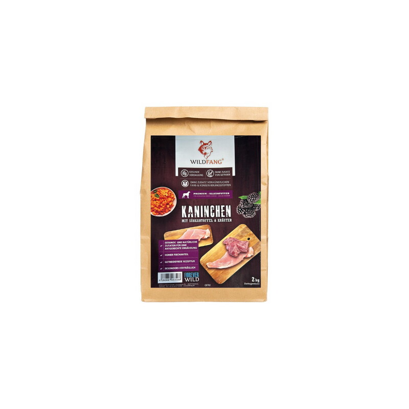 Wildfang ® Adult Trockenfutter mit Kaninchen 6 kg