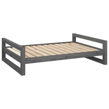 Hundebett XXL (105,5x75,5x28 cm) grau