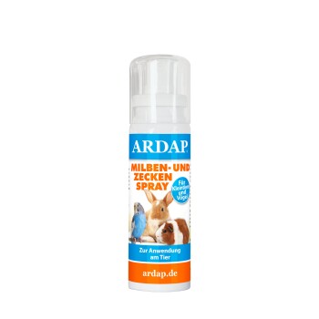 ARDAP Milben- und Zeckenspray für Nager und Vögel 100ml