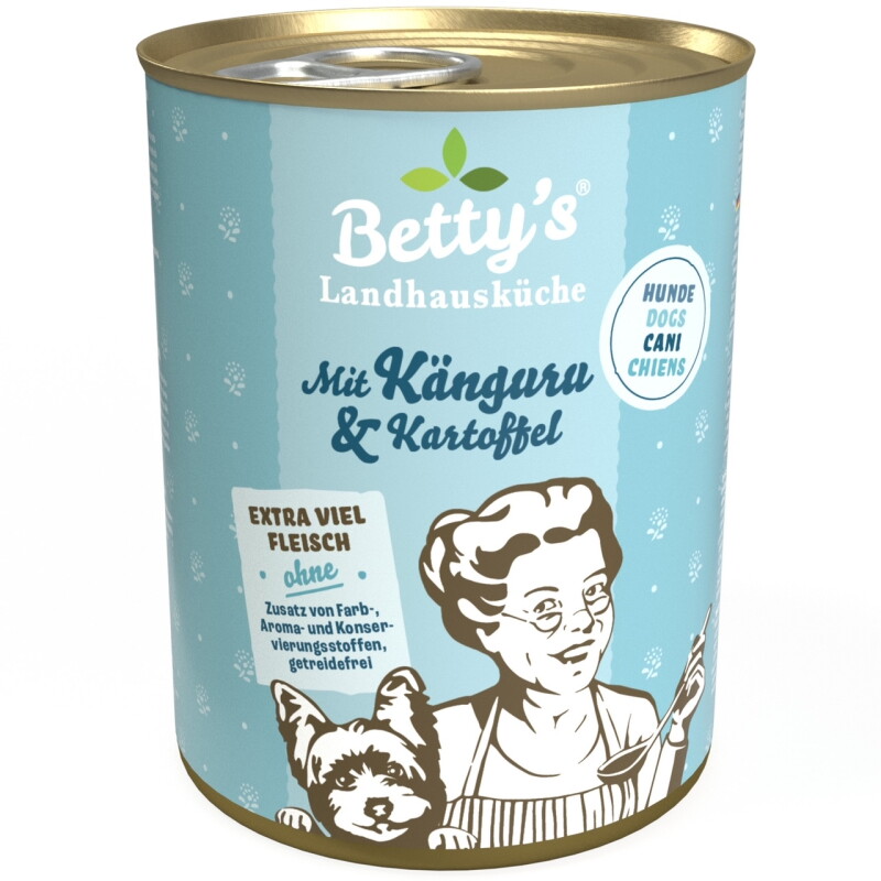 Betty's Landhausküche Känguru & Kartoffel 6x400 g