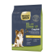 Sac de nourriture pour chiens Select Gold XS Senior, 4kg, pour les chiens de plus de 8 ans, avec un petit chien sur le devant, étiqueté "Huhn" (Poulet).