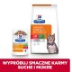 Opakowanie diety weterynaryjnej Hill's Prescription Diet dla zdrowia układu moczowego i metabolizmu, z obrazem kota i tekstem w języku polskim.