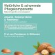 Natürliche und sanfte Pflegekomponente für Haustiere, die Arganöl, Seidenproteine und Panthenol enthält; biologisch abbaubar und frei von Parabenen und Silikonen.