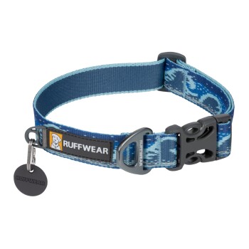 Ruffwear Hundehalsband Crag™ blau/ türkis S