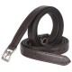 Leder Steigbügelriemen Superior mit Edelstahlschnallen braun 1,5 m