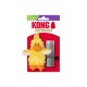 KONG Refillables packaging: yellow plush duck cat toy with refillable catnip tube; visible text "KONG Refillables"