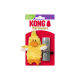 KONG Refillables packaging: yellow plush duck cat toy with refillable catnip tube; visible text "KONG Refillables"