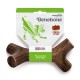 Benebone medium maplestick dog chew toy with real maple wood, labeled "The stick that never splits," made in the USA.