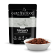 Catz Finefood Pure Kangaroo Nassfutter für Katzen mit Nachtkerzenöl, getreidefrei, hergestellt in Deutschland, 85g Beutel mit Futterschale.