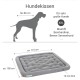 Hundebett für sehr große Hunde, Maße ca. 115 cm x 100 cm, 10 cm dick, geeignet für Rassen wie Mastiffs und Berner Sennenhunde.