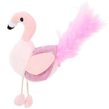 Spielzeug Flamingo Raschelfolie pink