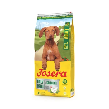Josera Daily Menu Adult Hundefutter mit Huhn, super Premium Tierfutter für alle Größen, 2,5 kg Beutel, deutsche Qualität.
