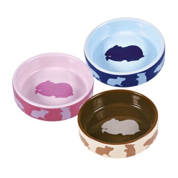 Keramiknapf Nager diverse Farben Hamster