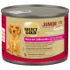 Select Gold Junior Sensitive Pferd mit Süßkartoffeln, getreidefreies Nassfutter für Hunde in Dose.