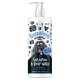 Weiße Pumpflasche Bugalugs Blueberry Spa 2in1 Shampoo & Body Wash für Hunde, 500 ml, mit 'Paws & RELAX!'-Aufdruck