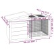 Kaninchenstall 100,5x54x55cm (L x B x H) naturfarben