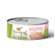Dose mit "Ich liebe meine Katze" natürlichem Katzenfutter, beschriftet mit "Huhn" für Kätzchen, getreidefrei, mit einem bunten Design und einem Aufreißdeckel.