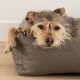 Hundebett URBAN taupe S