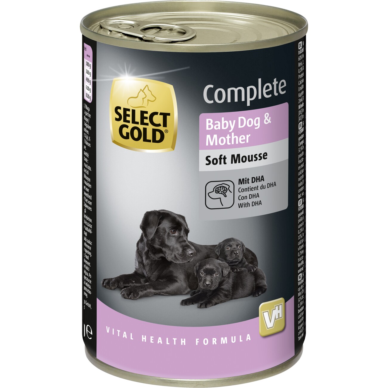 SELECT GOLD Nassfutter Hund Baby Dog Mother Soft Mousse 6x360 g FRESSNAPF