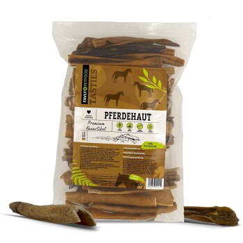 FAVLY Petfood Pferdekopfhaut 600 g FAVLY Petfood Pferdekopfhaut 600 g