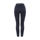 Marineblaue Reitleggings mit hohem Bund, die das "Cavallo"-Logo zeigen und ein schlankes Design sowie dezente Markenkennzeichnung präsentieren.