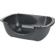 offene Toilette Bella 56 x 39,5 x 19 cm grau