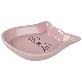 Keramiknapf Happy Kitty rosa