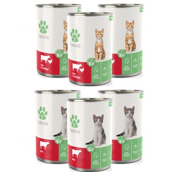 Mixpaket Nr. 8 für Kitten 6x 400g