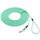 bis 25kg Biothane Schleppleine neon grün 7,5 m