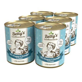 Betty’s Landhausküche mit Känguru & Kartoffel 400g