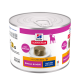 Puszka karmy Hill's Science Plan Soft Mousse dla psów, z kurczakiem, Small & Mini Mature Adult 7+, z etykietą Made in Italy.