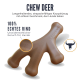 Kau-Hirsch-Hundespielzeug, hergestellt aus 100% echtem Rindfleisch, langlebig und langanhaltend, mit einem unwiderstehlichen Duft für Hunde.