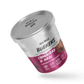 BugBell BugKeks Adult 150 g Cranberry und Käse
