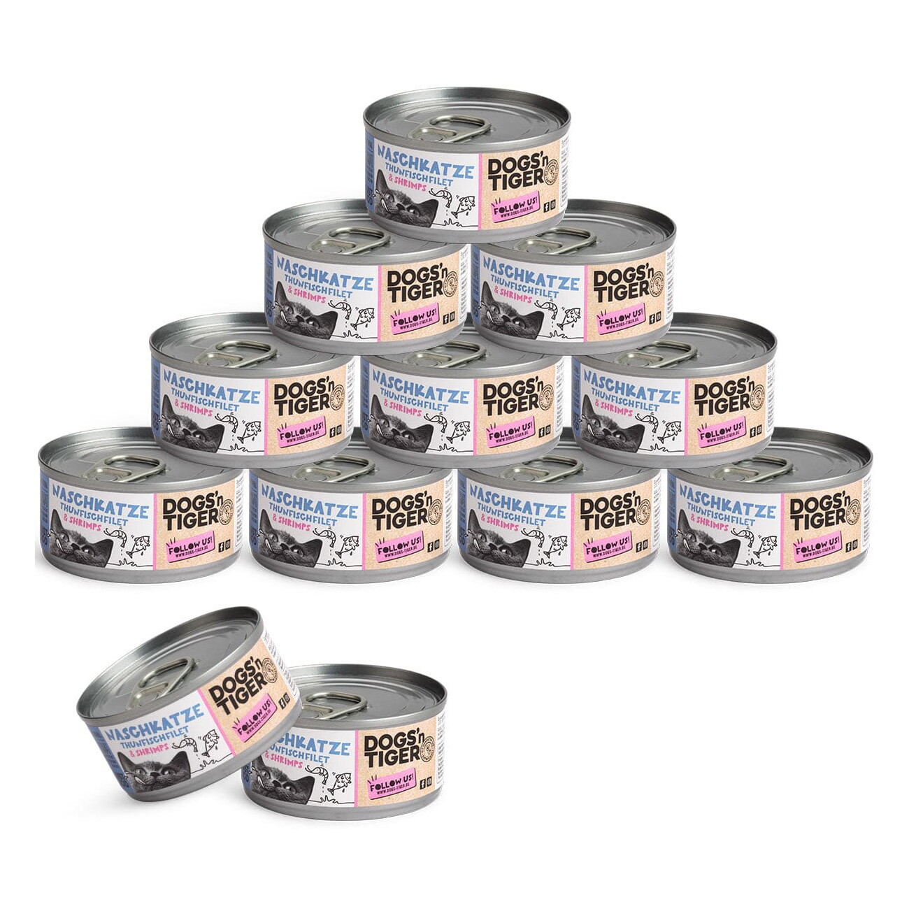 Dogs'n Tiger Naschkatze 12x70 g