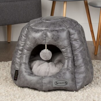 Scruffs & Tramps Katzenbett Knightsbridge 48×38 cm Grau